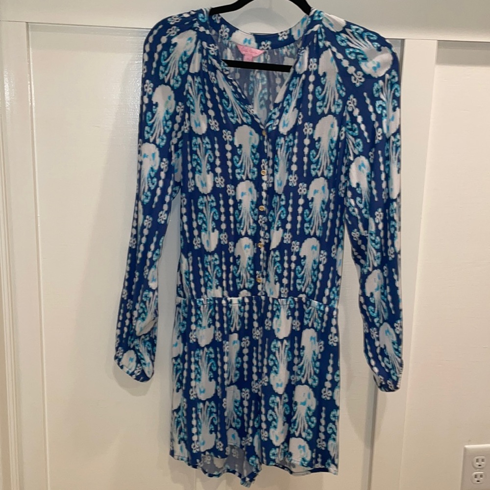 Lilly Pulitzer Long Sleeve Romper
